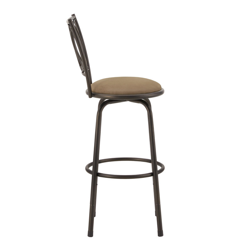 Three Posts™ Abrams Swivel Bar Stool & Reviews Wayfair